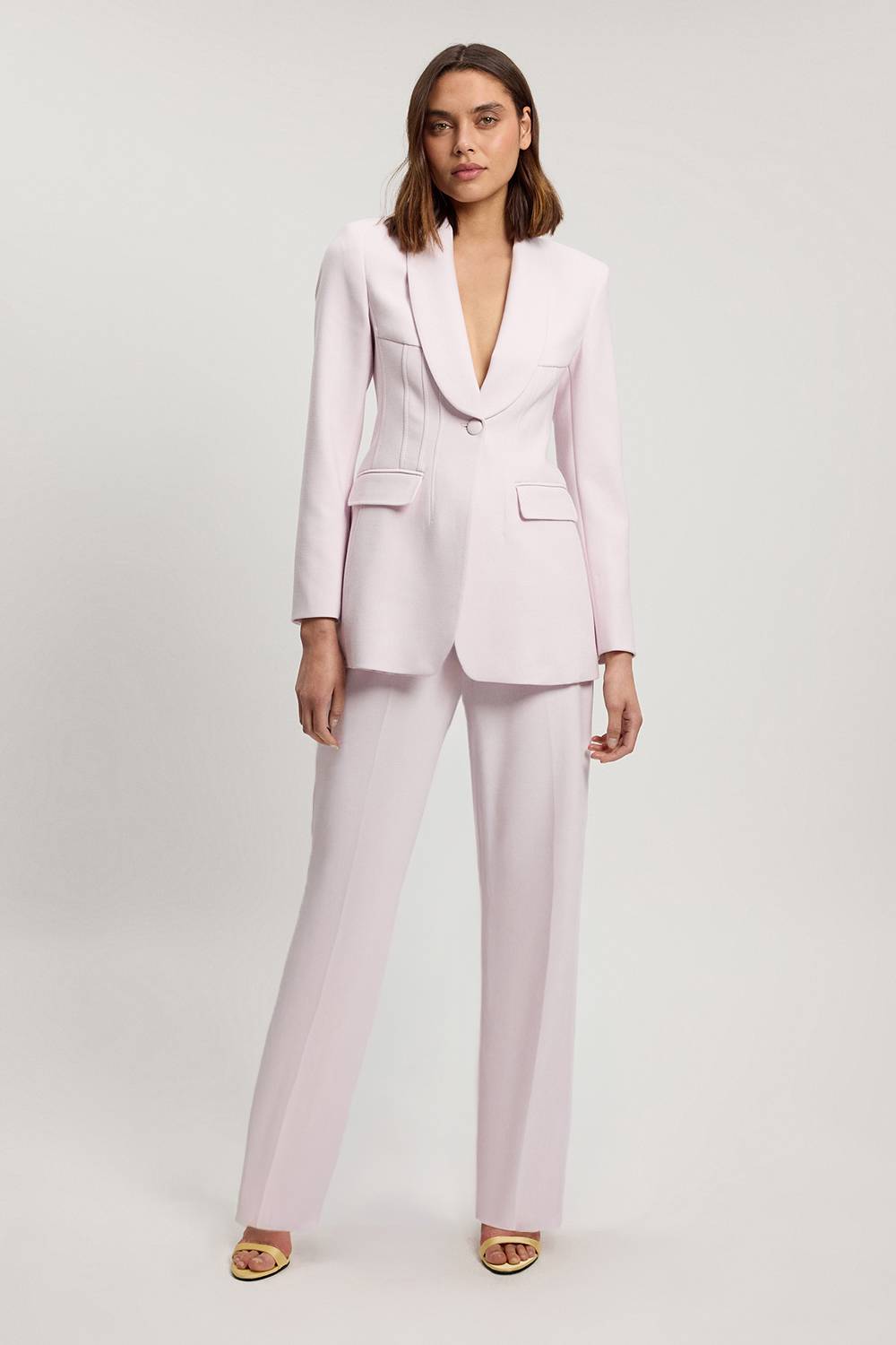 KarenMillen Pantalon De Tailleur Compact Extensible