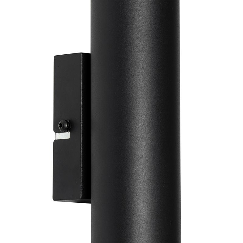 Moderne wandlamp zwart 2-lichts - Jeana