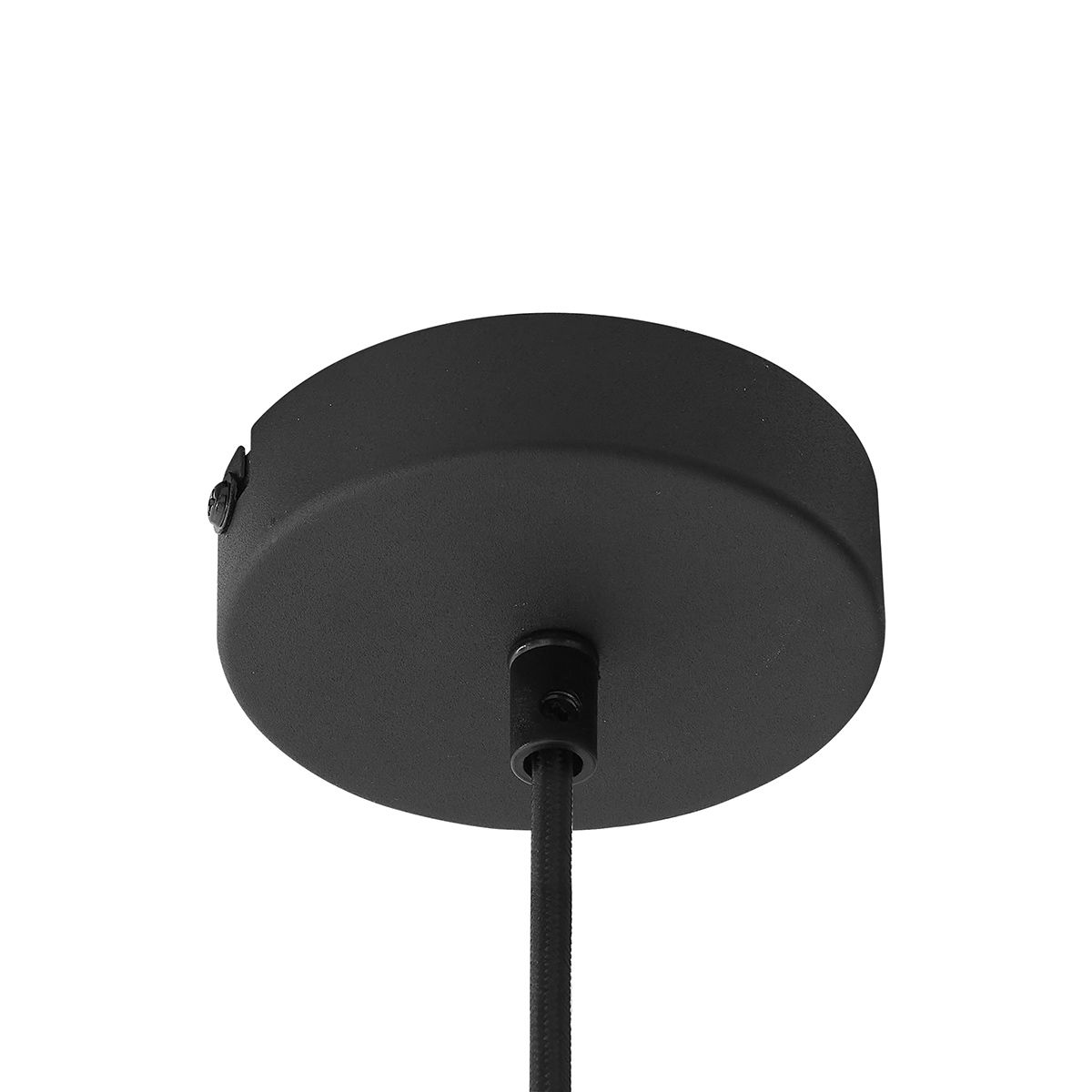 Industriële hanglamp zwart met mesh - Carcass