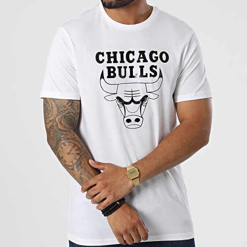 Tee Shirt Chicago Bulls 60284696 Blanc