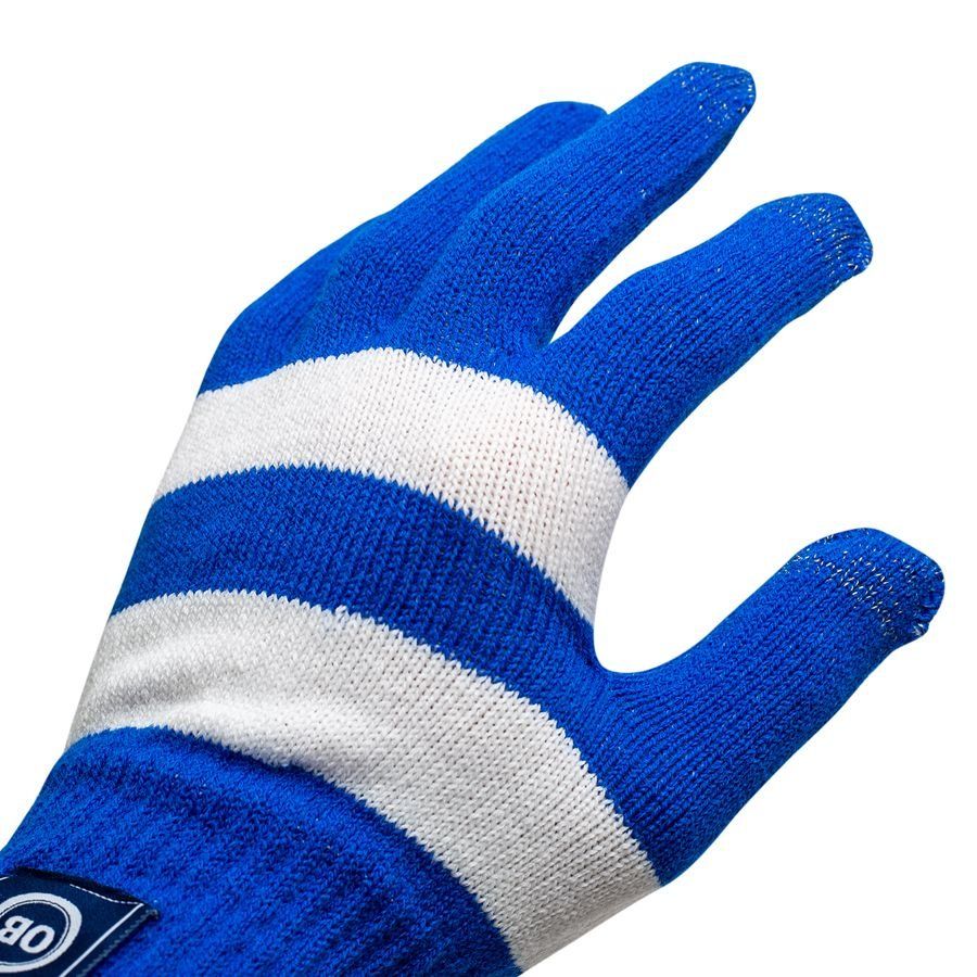 OB Gants Tricotés - Bleu Blanc