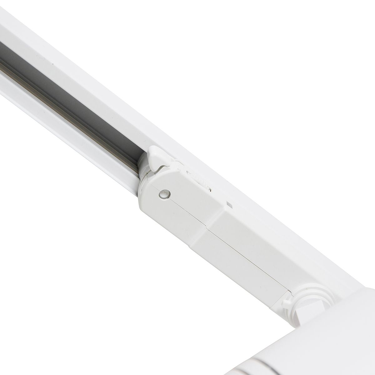 Modern 3-fase railsysteem met 4 spots wit - 3-Phase Ruler