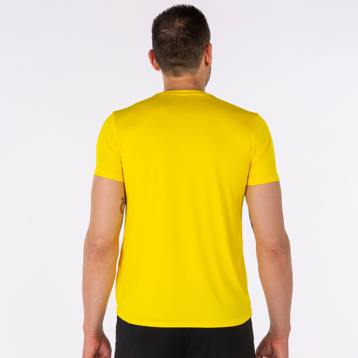 Camiseta Joma Record II Amarela de Manga Curta