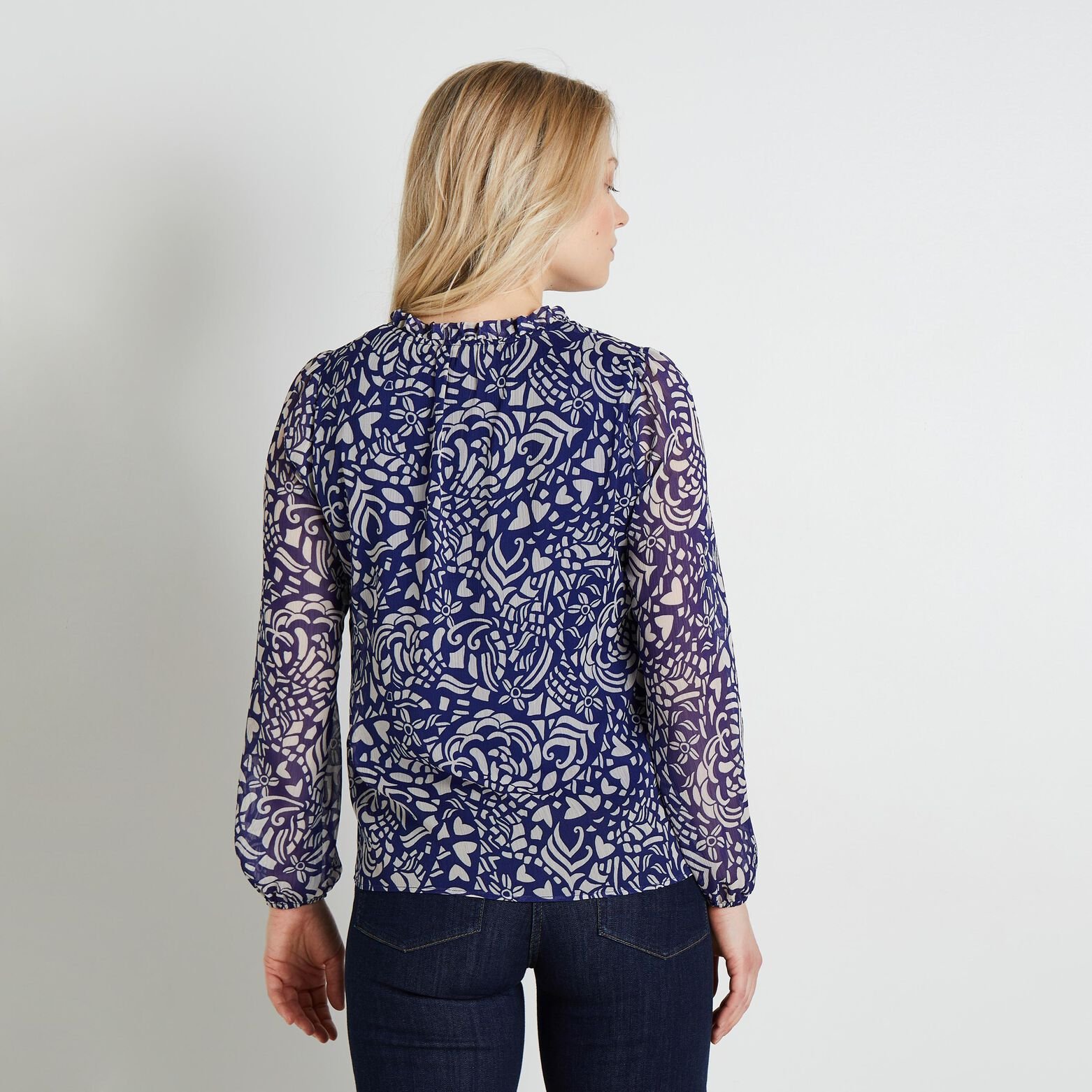 Blouse imprimée femme