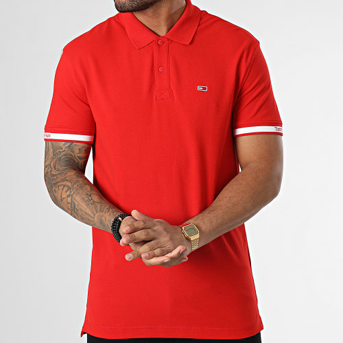 Polo Manches Courtes Essential 5751 Rouge