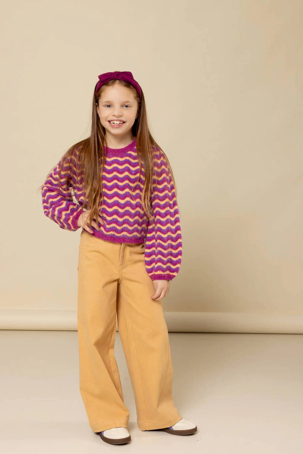 LOOXS little sweater roze