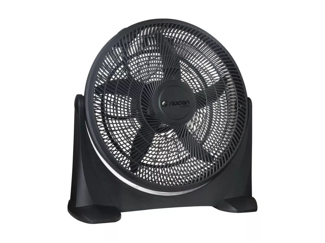 Ventilateur de table Ø50cm 80W Noir Raydan Home