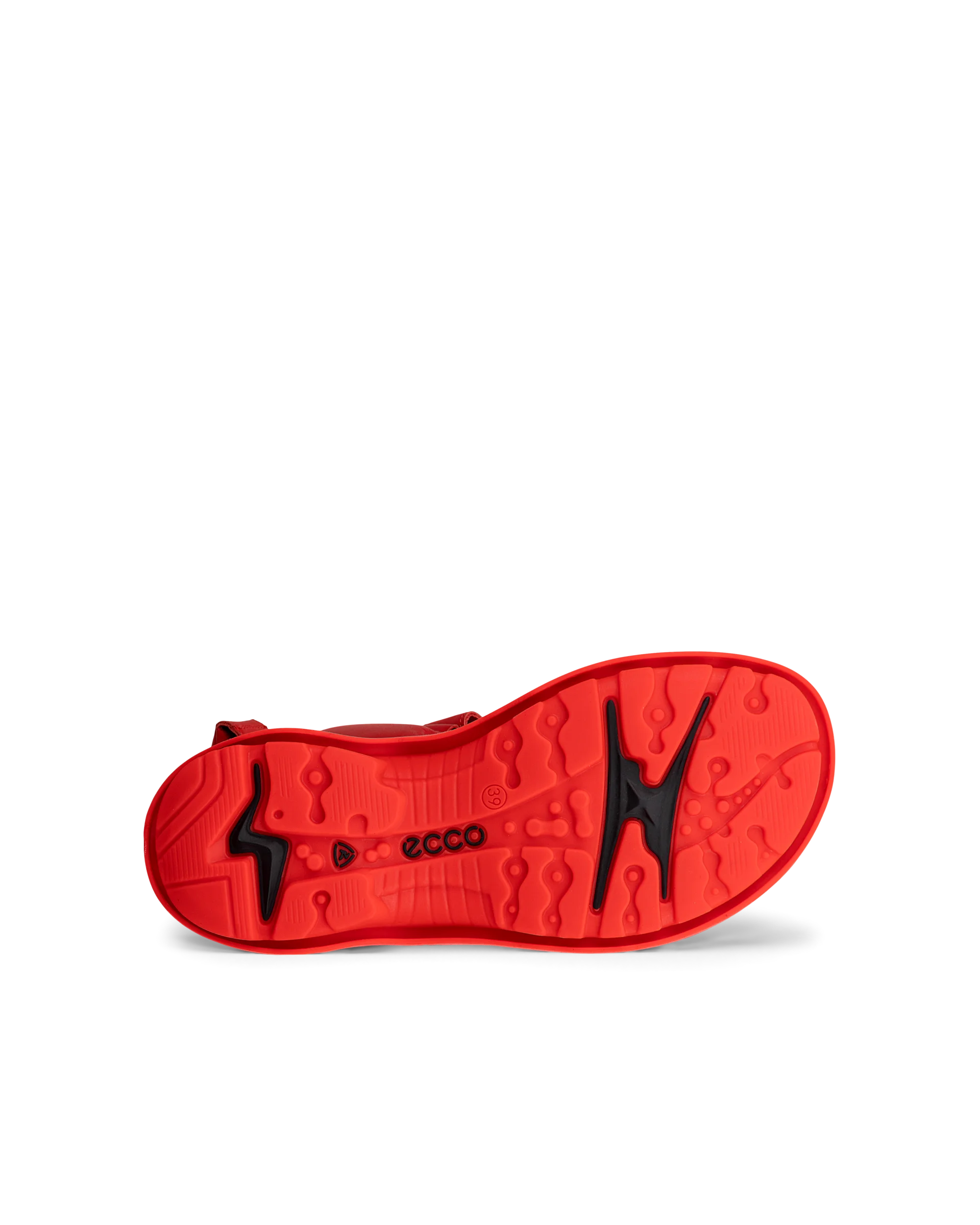 ECCO OFFROAD Damen Trekkingsandale aus Leder Rot