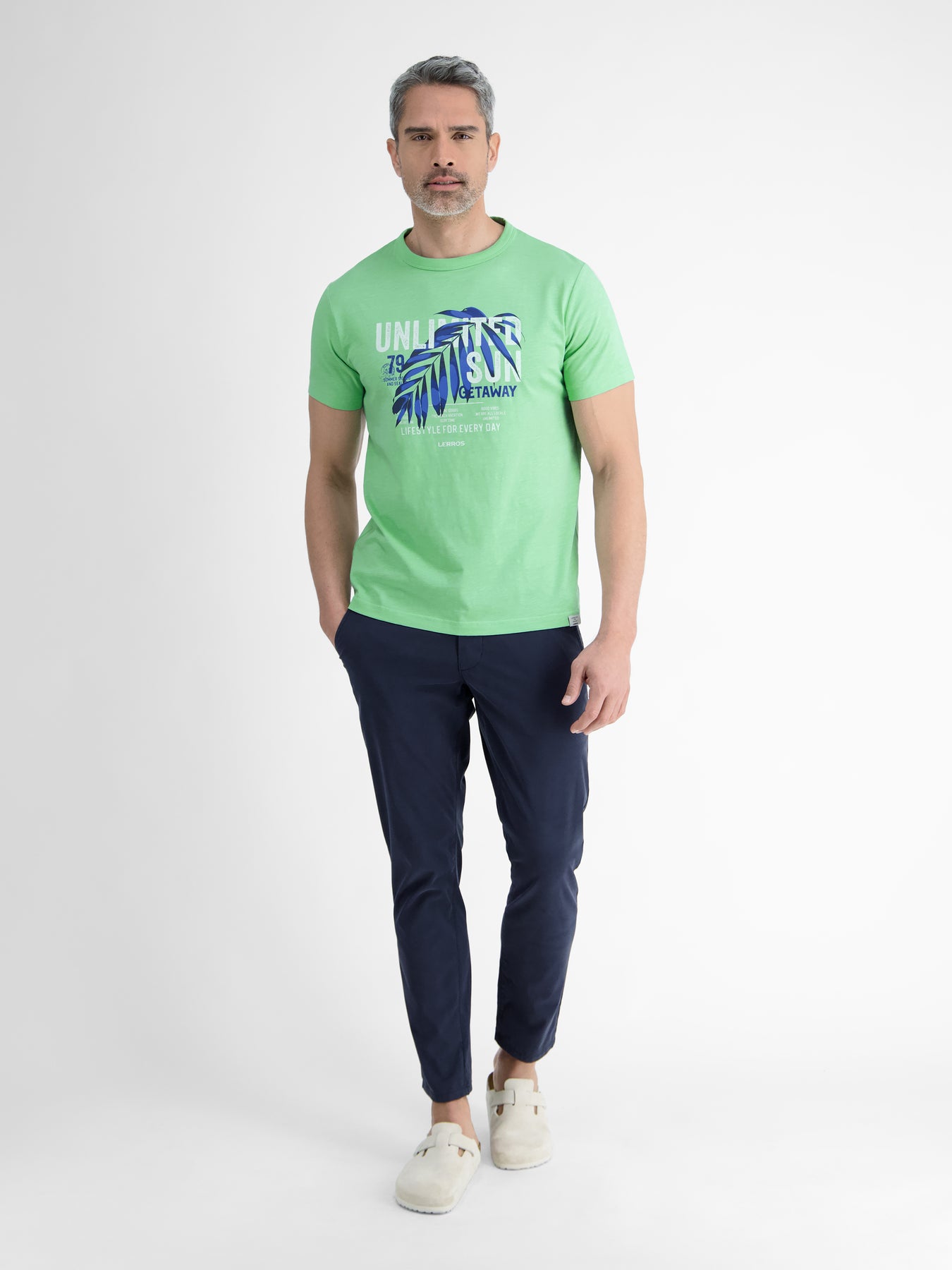 Herren T-Shirt mit Brustprint