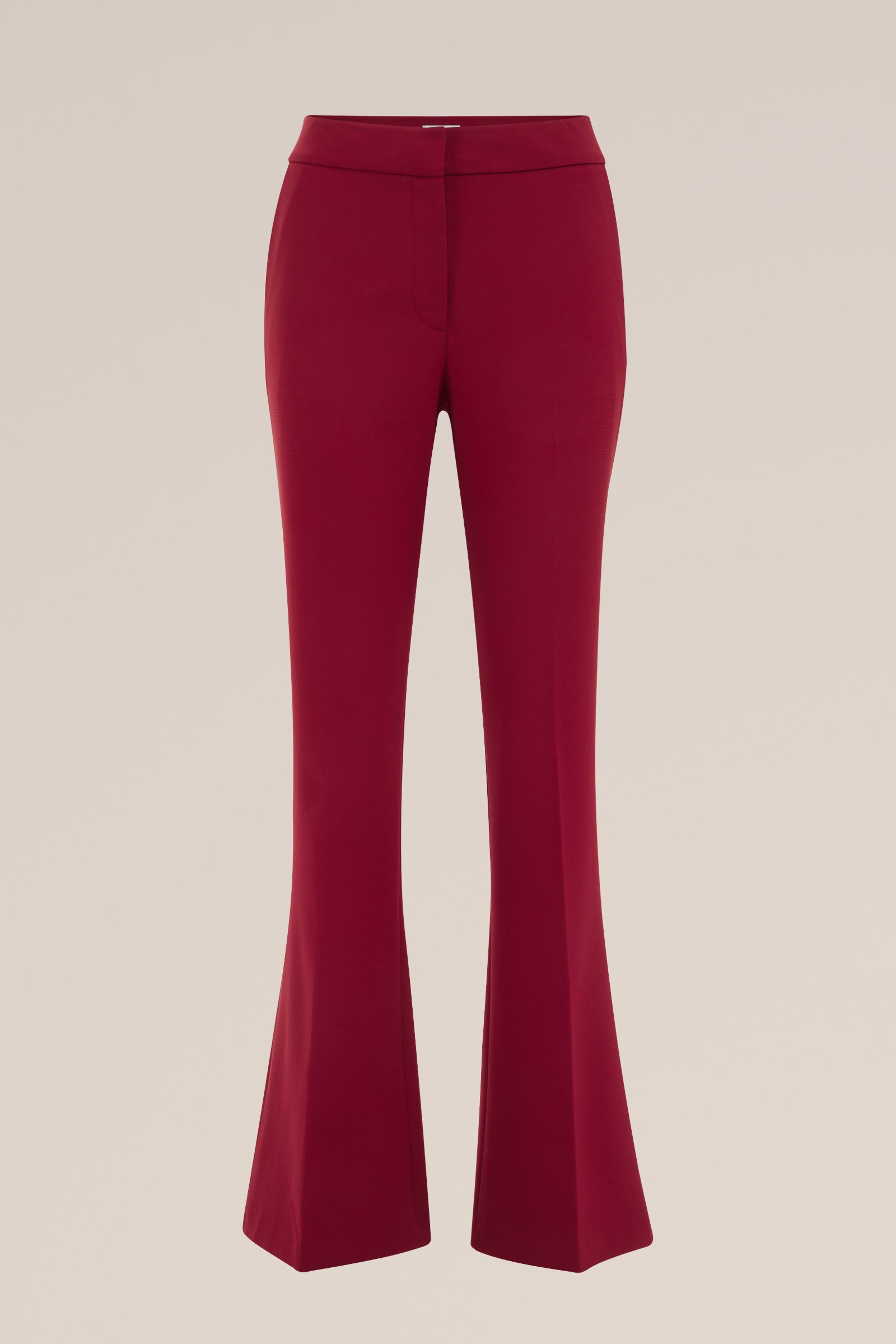 super flared pantalon WE Fashion Vuurrood