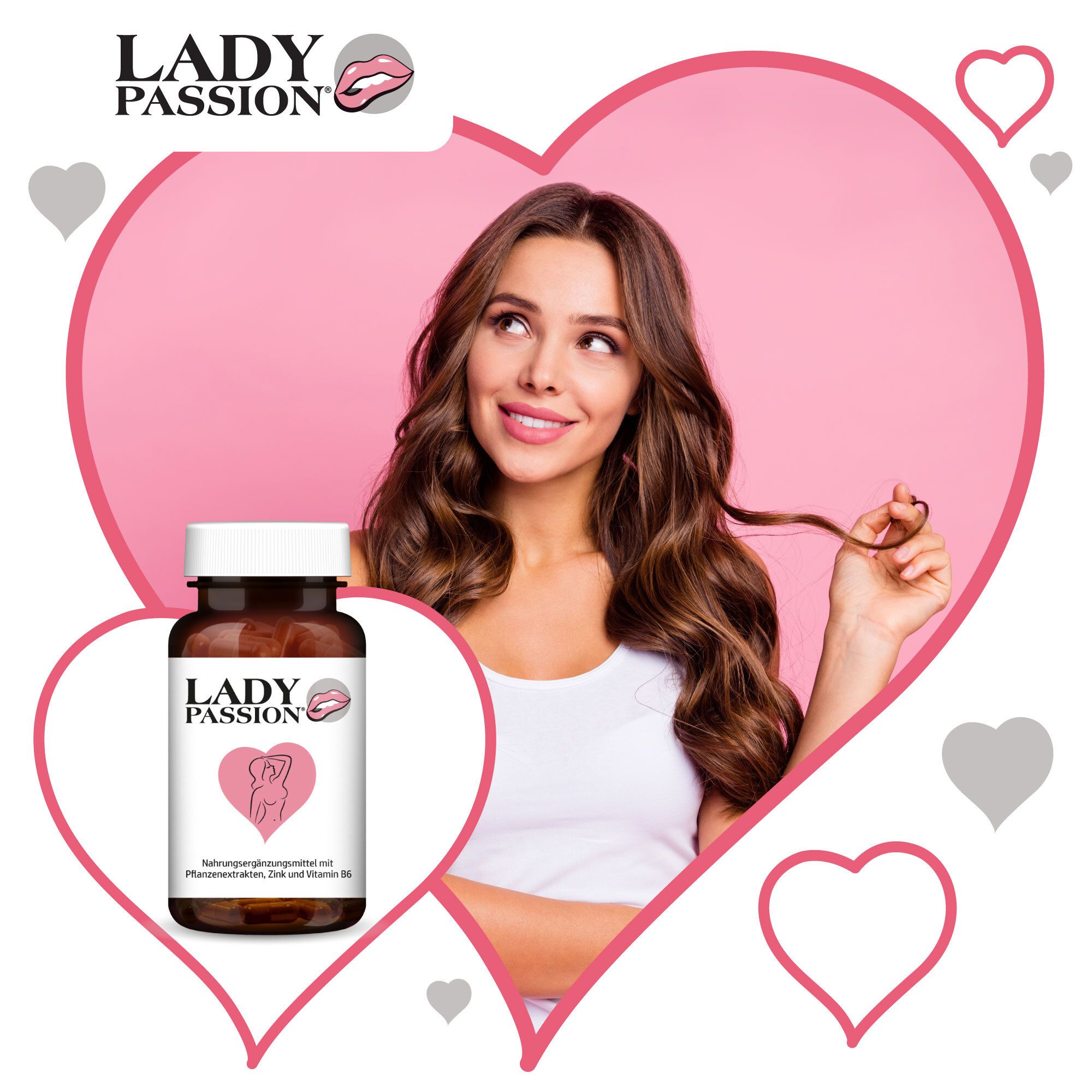 Lady Passion® mit Ashwagandha, Maca und Ginseng