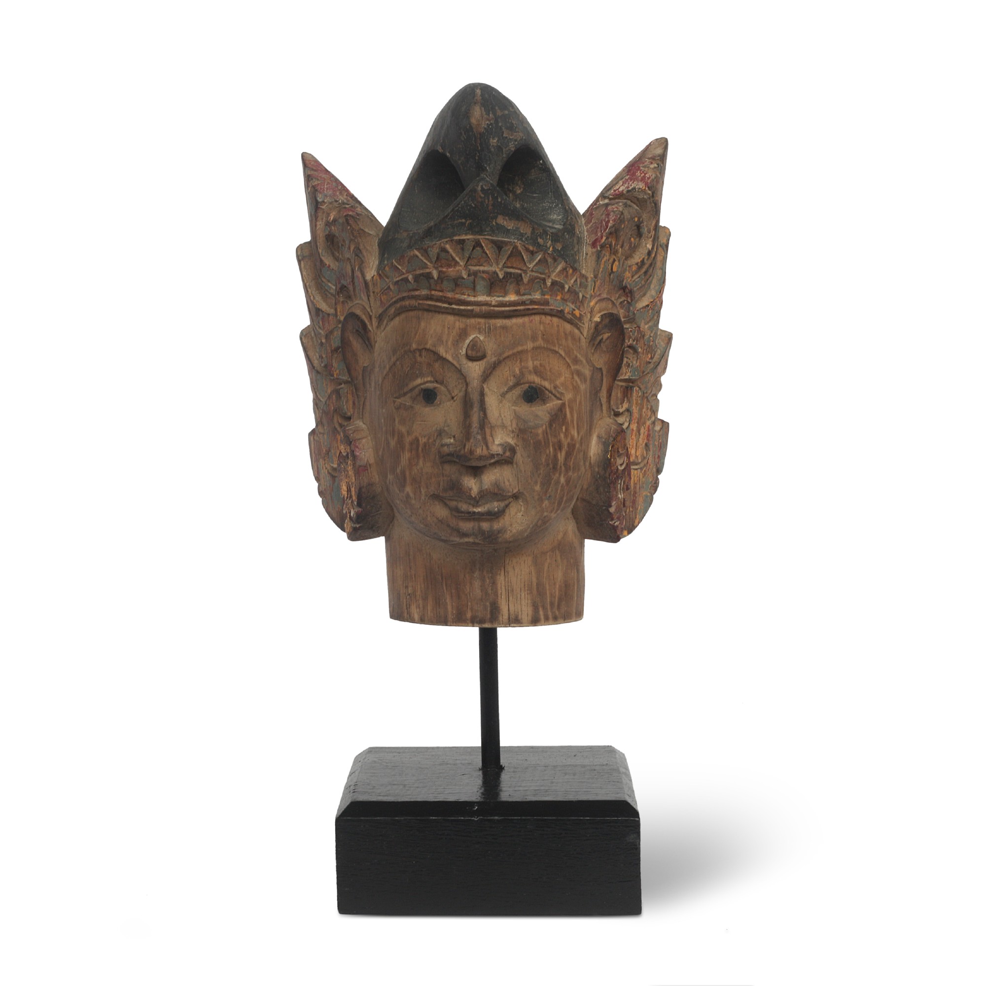 Skulptur 'Sita' auf Sockel, multicolor, H 31 cm, B 14 cm, T 11 cm von fischer's lagerhaus