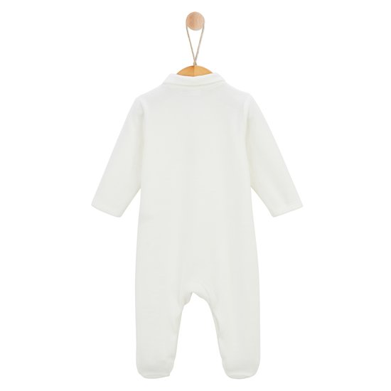 Petit Cocon Pyjama   Blanc        de               P'tit bisou
