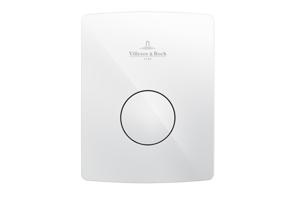 Villeroy & Boch ViConnect bedieningsplaat 100SU wit glans