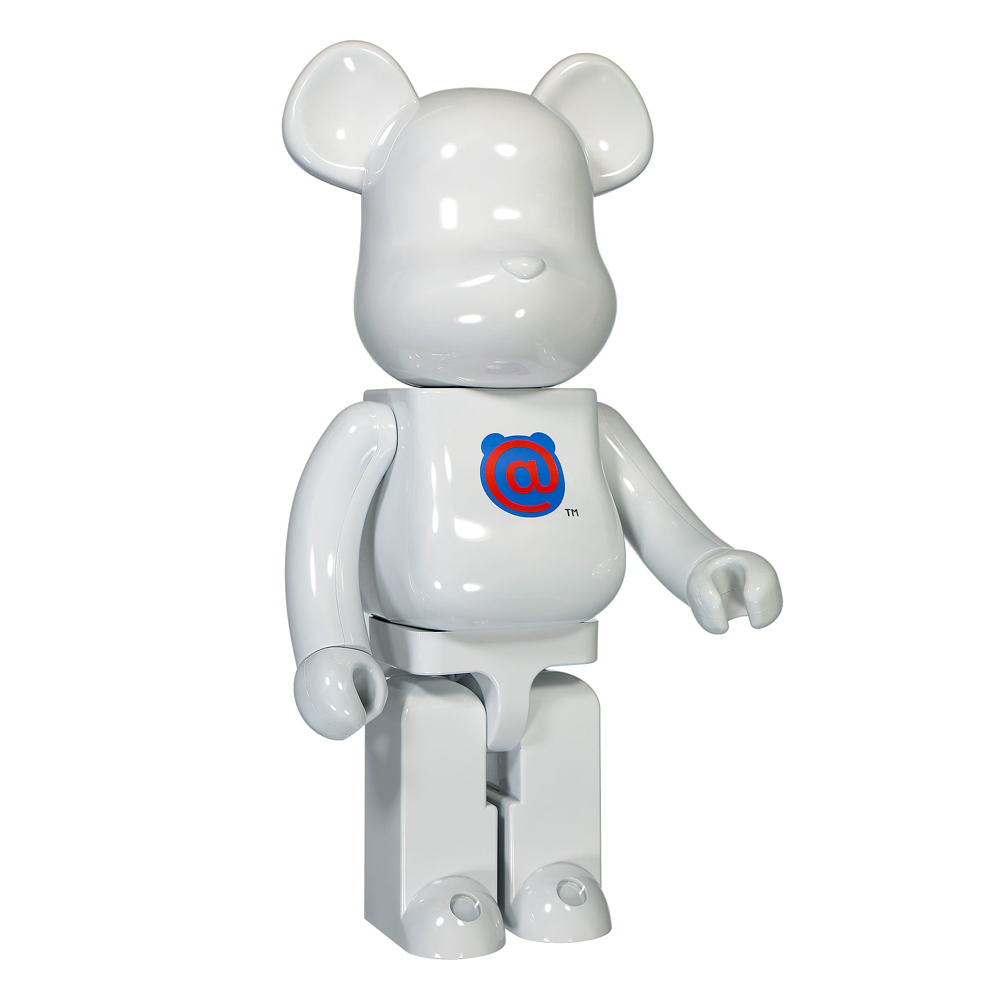 Medicom<br>Be@rbrick 1st Model White Chrome 1000%