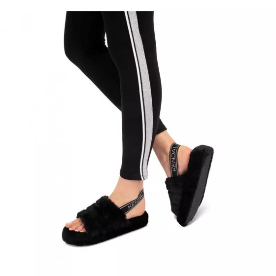 Chaussons NOIR KENDALL+KYLIE