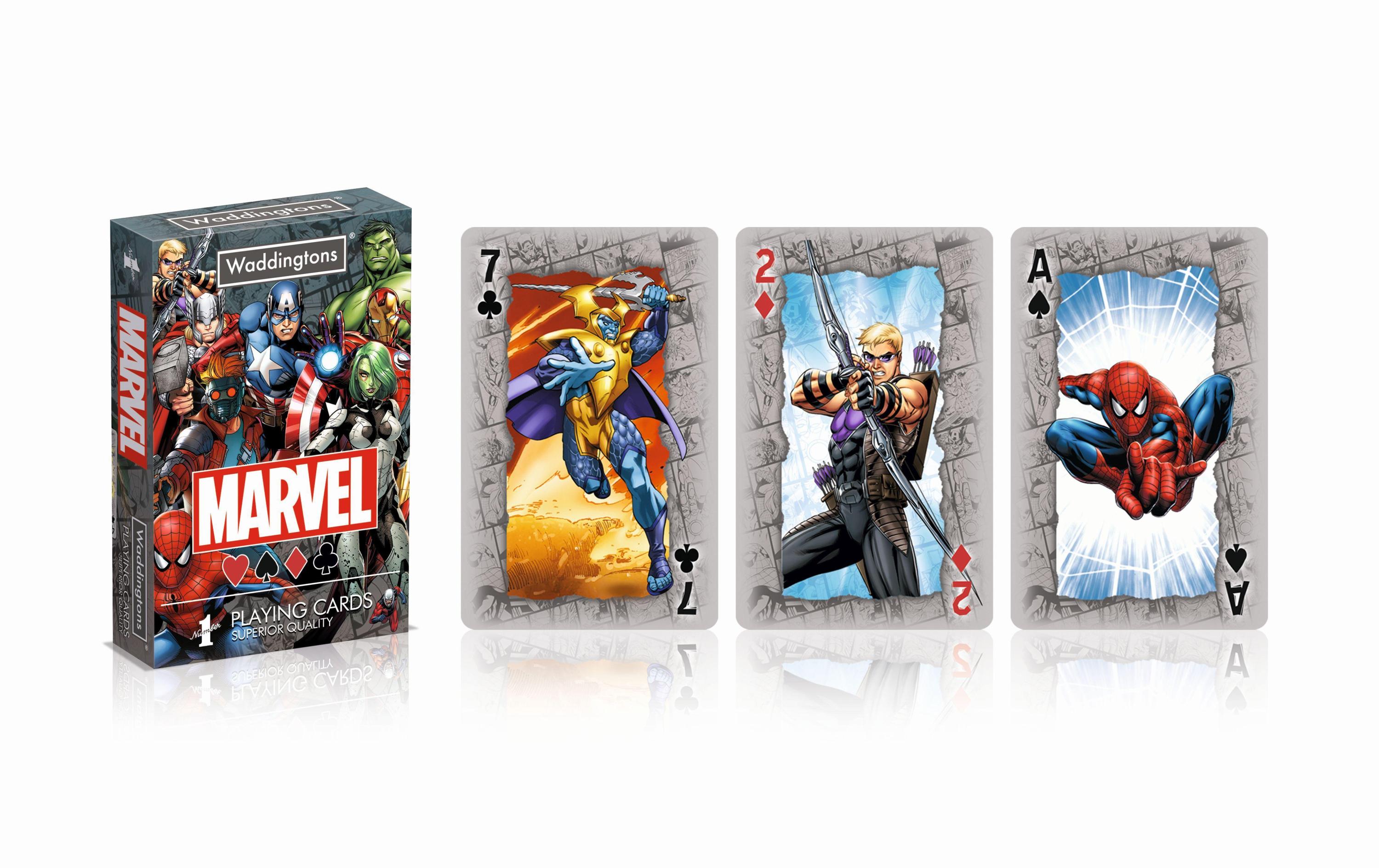 Spielkarten Marvel Universe