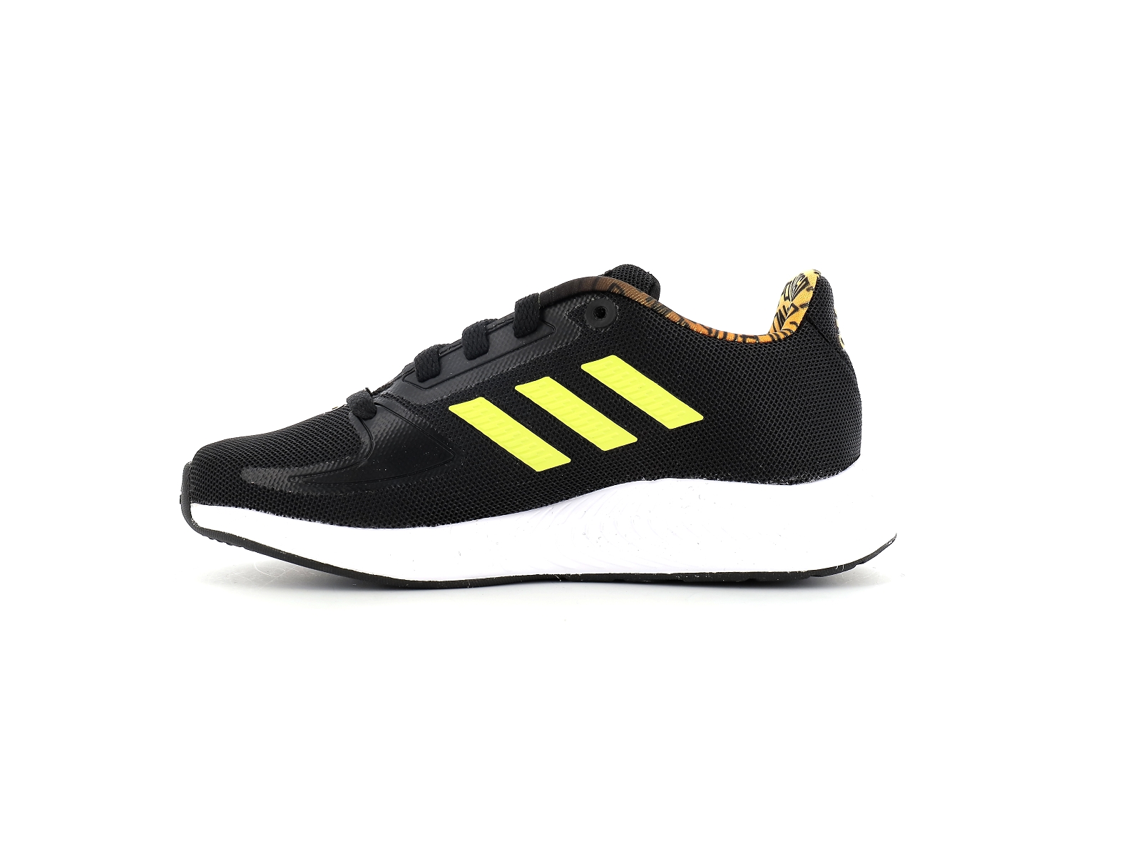 Adidas-GW6121 Synthétique Noir Jaune