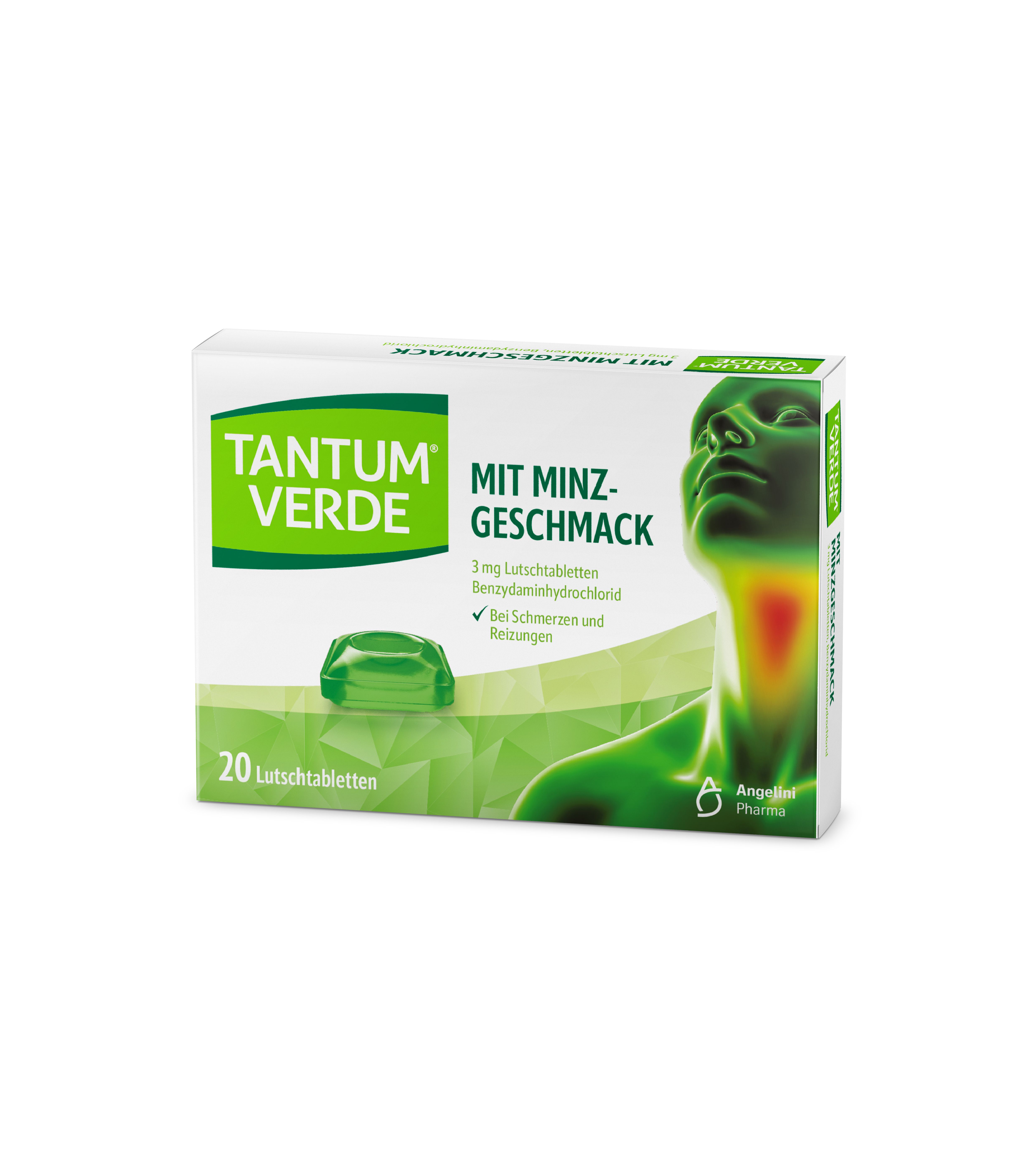 TANTUM VERDE® 3 mg mit Minzgeschmack Lutschtabletten