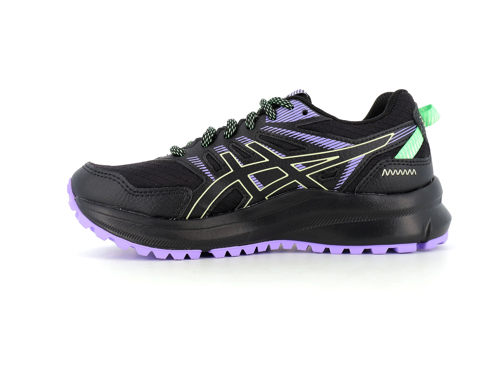 Asics-1012B039 Matières combinées Noir Rose