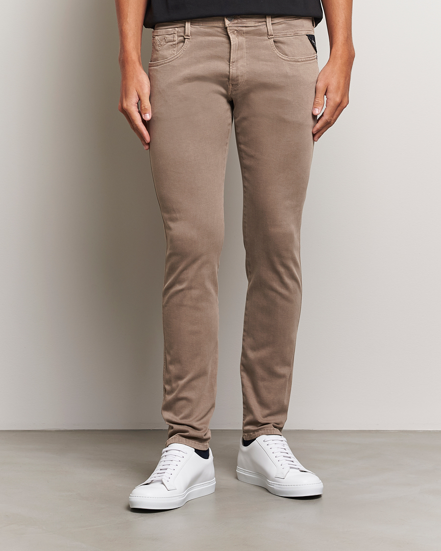 Replay Anbass Hyperflex X.Lite 5-Pocket Pants Sand