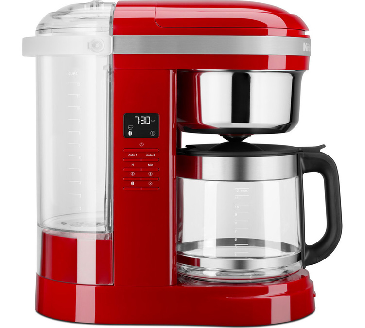 Cafetière filtre électrique 5KCM1209 Drip Coffee Rouge Empire KITCHENAID