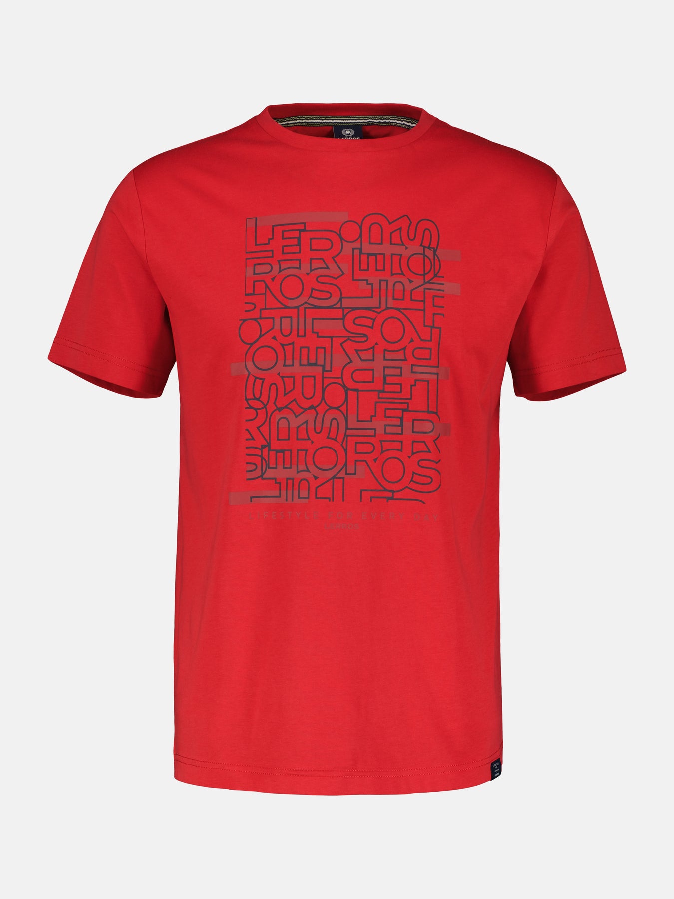 T-Shirt mit Logoprint und Rundhalsausschnitt