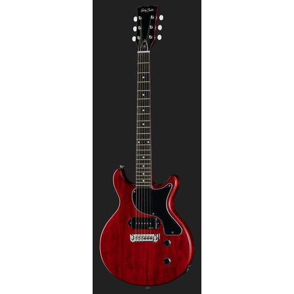 Harley Benton DC-Junior Faded Cherry Bundle