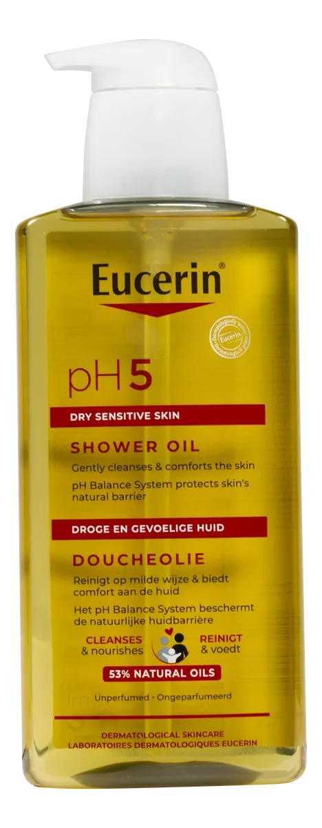 Eucerin pH5 Shower Oil Unperfumed - 400 ml.