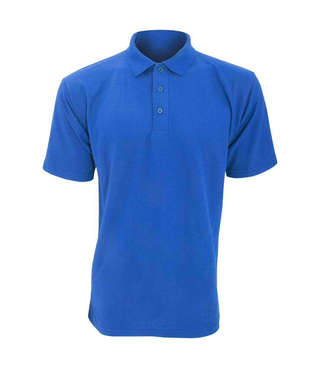 Polo uni à manches courtes UCC pour homme (Bleu royal) - UTBC1194
