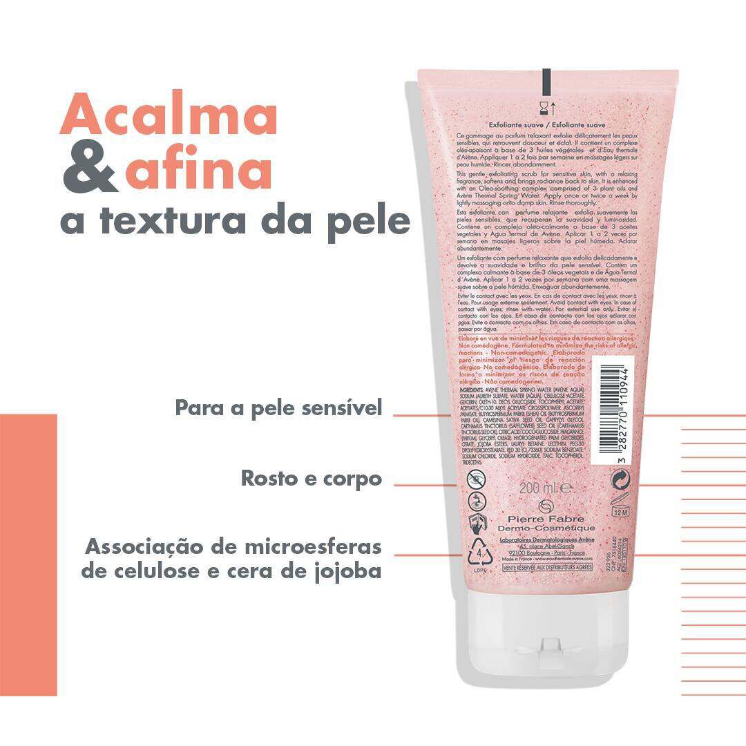 AVENE  Body Gel Duche e Champô - 200ml