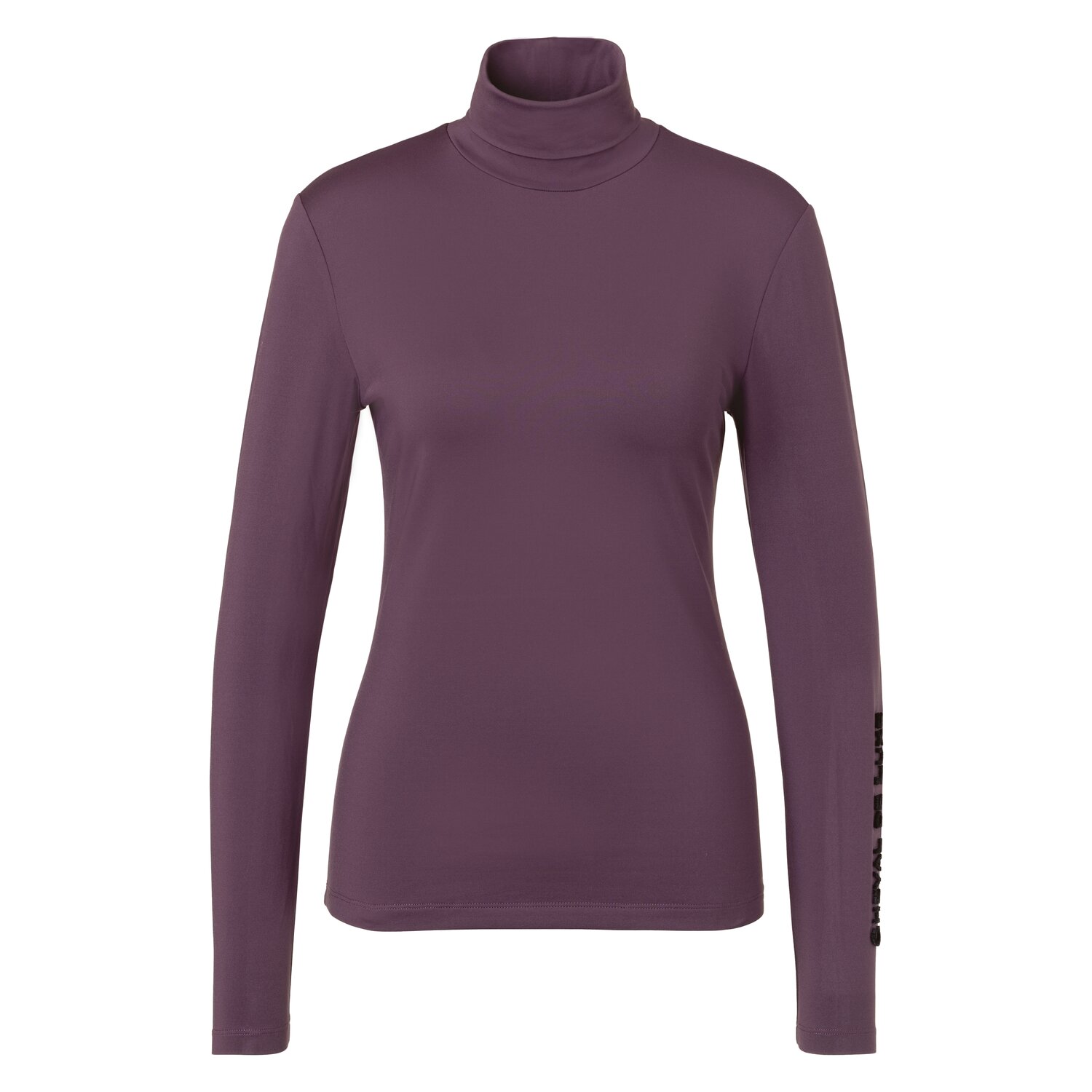 Cheval de Luxe Funktions-Rollkragenshirt  - velvet plum