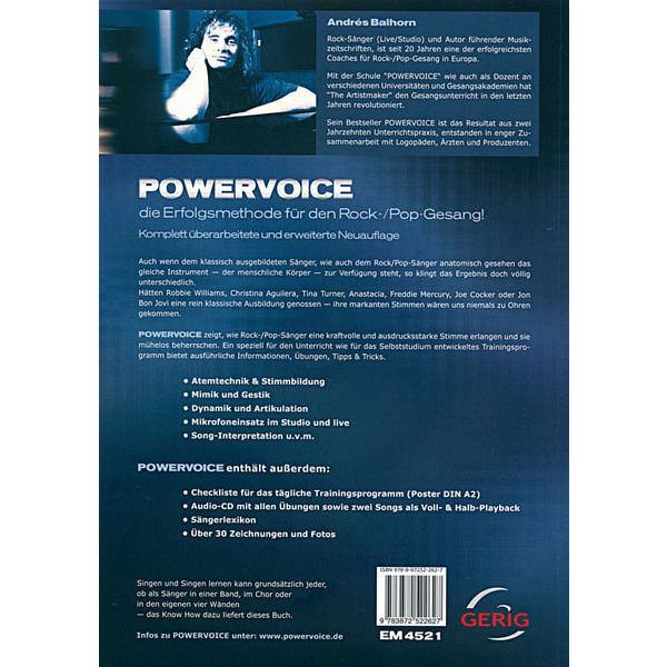 Gerig Musikverlag A.Balhorn Powervoice
