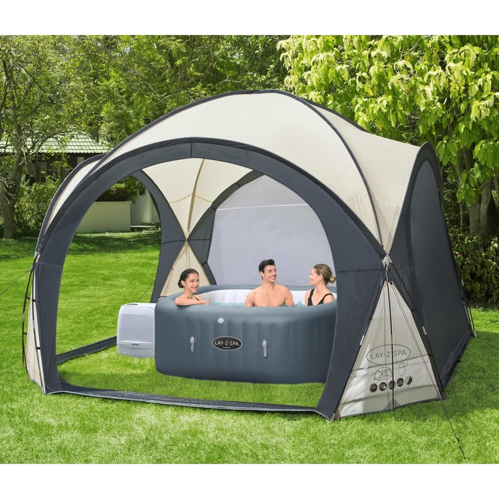 Tente dôme pour spa lay-z-spa 390x390x255 cm