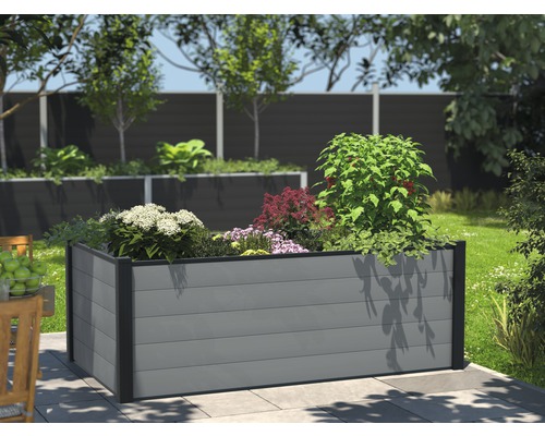 Konsta aluminium paal voor steekhek 7 x 7 x 91 cm antraciet