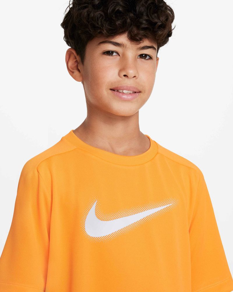 T-shirt de training Nike Multi Orange pour enfant