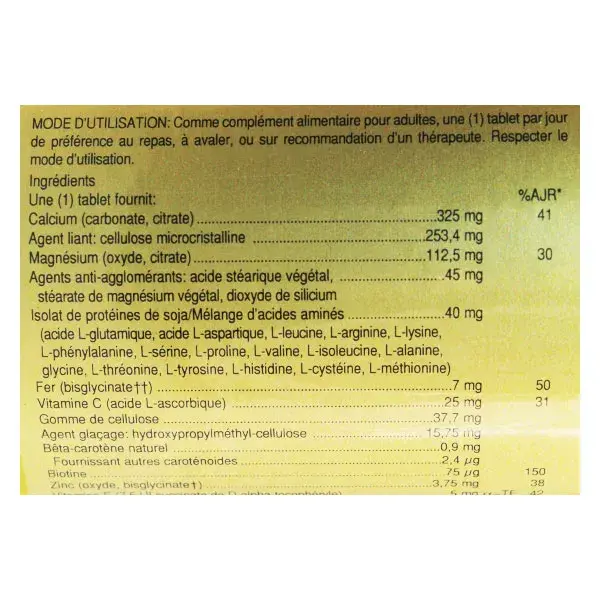 Nutrientes pré-natais Solgar, 120 comprimidos
