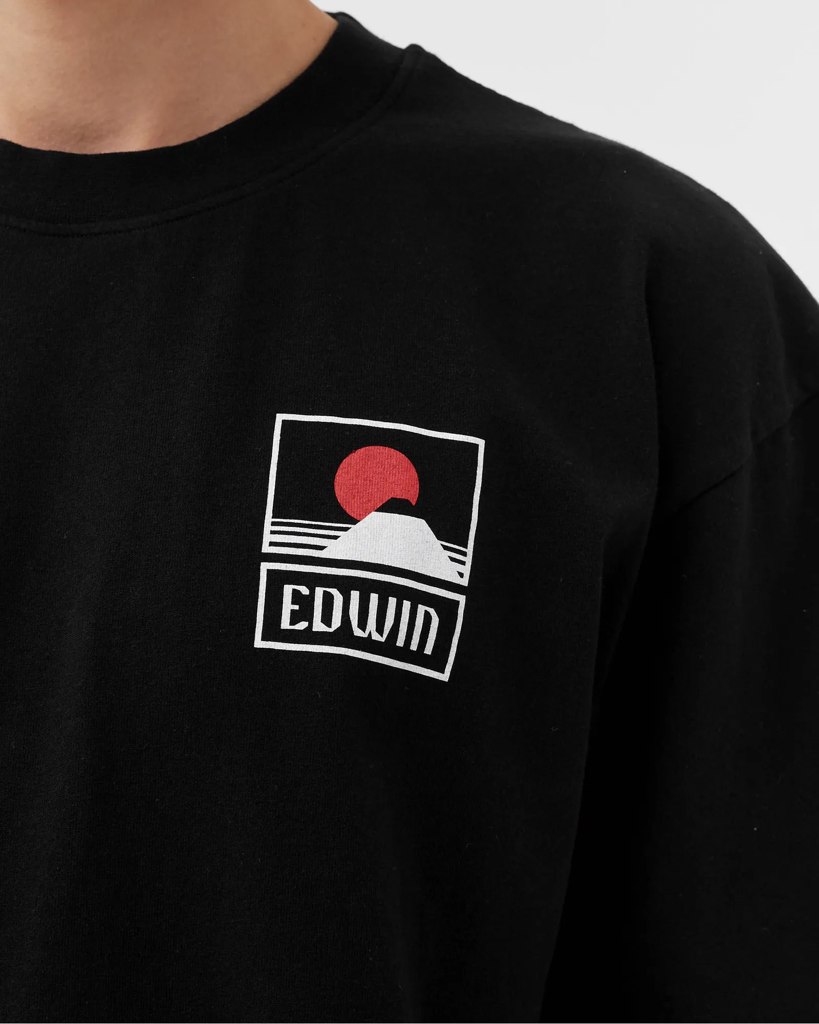 Edwin Sunset On Mt Fuji Tee