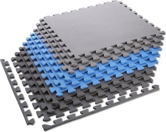 One Fitness Protective matte MP10 180 cm x 180 cm x 1 cm flerfarget