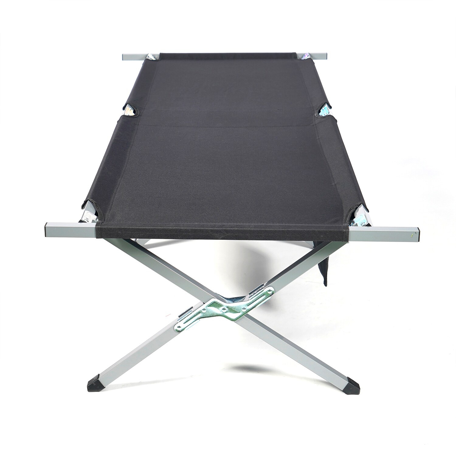 24MOVE® Feldbett Campingbett bis 180 kg In-und Outdoor Camping faltbar, inkl. Tragetasche für einfachen Transport