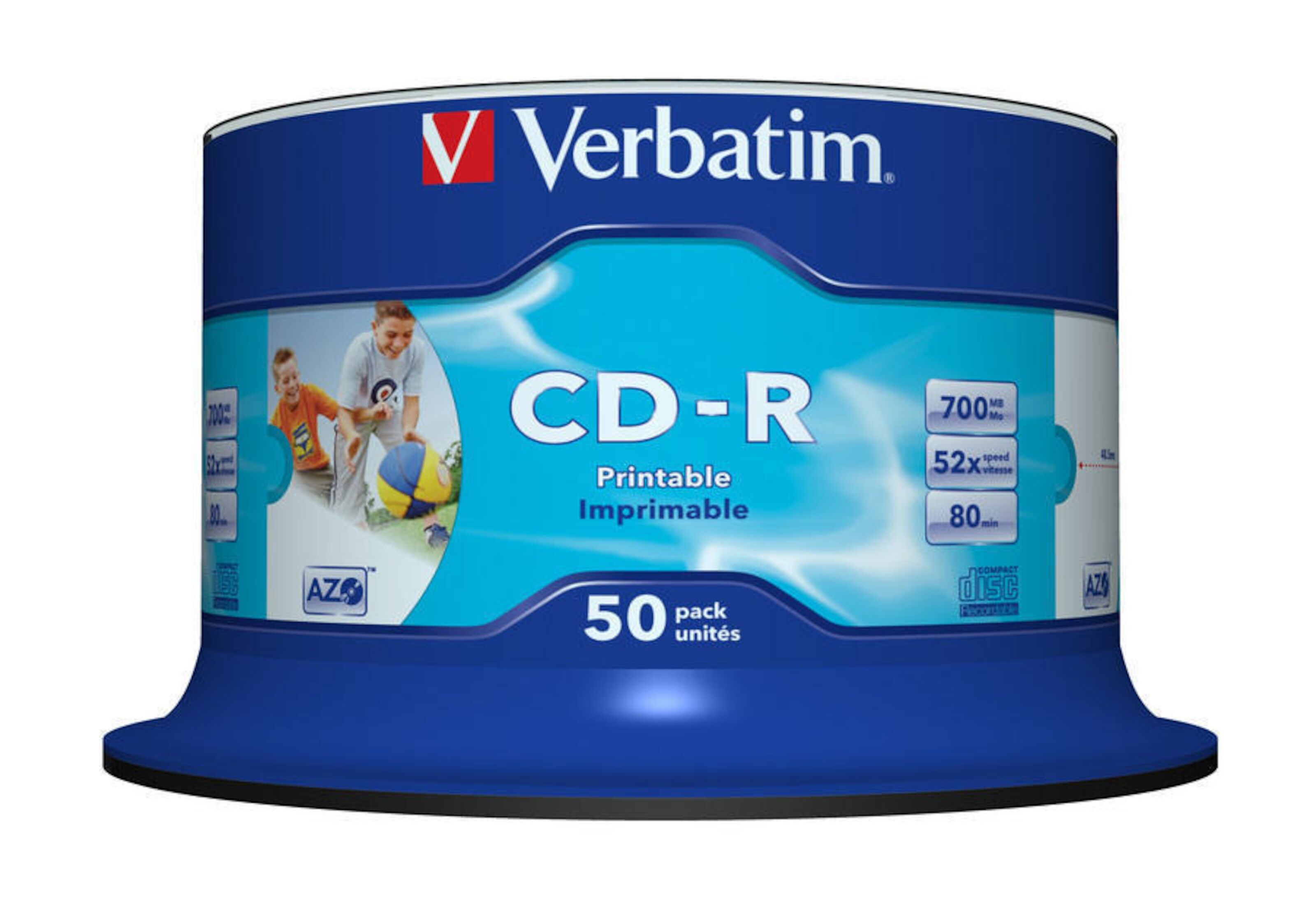 Verbatim CD-R Inkjet 50-pk.