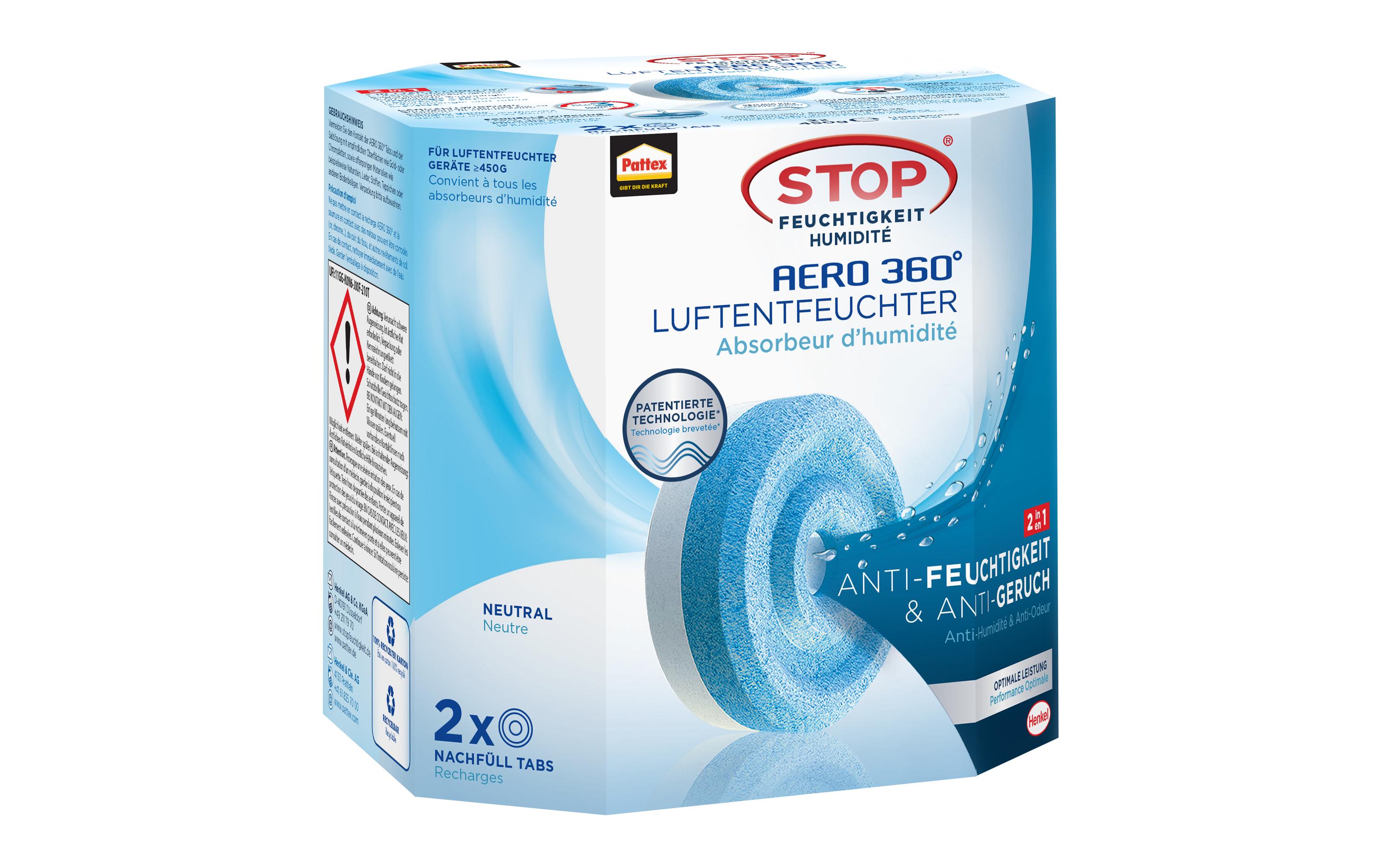 Nachfüll-Tabs Aero 360 Neutral 2 x 450 gTabs Nachfüllpack