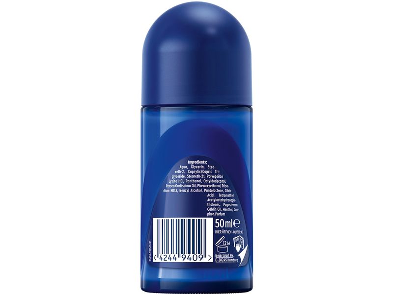 NIVEA MEN Deo Roll-on Protect & Care Male 50 ml Aluminium- und alkoholfreier Roll-On für 48 Stunden Deodorantschutz