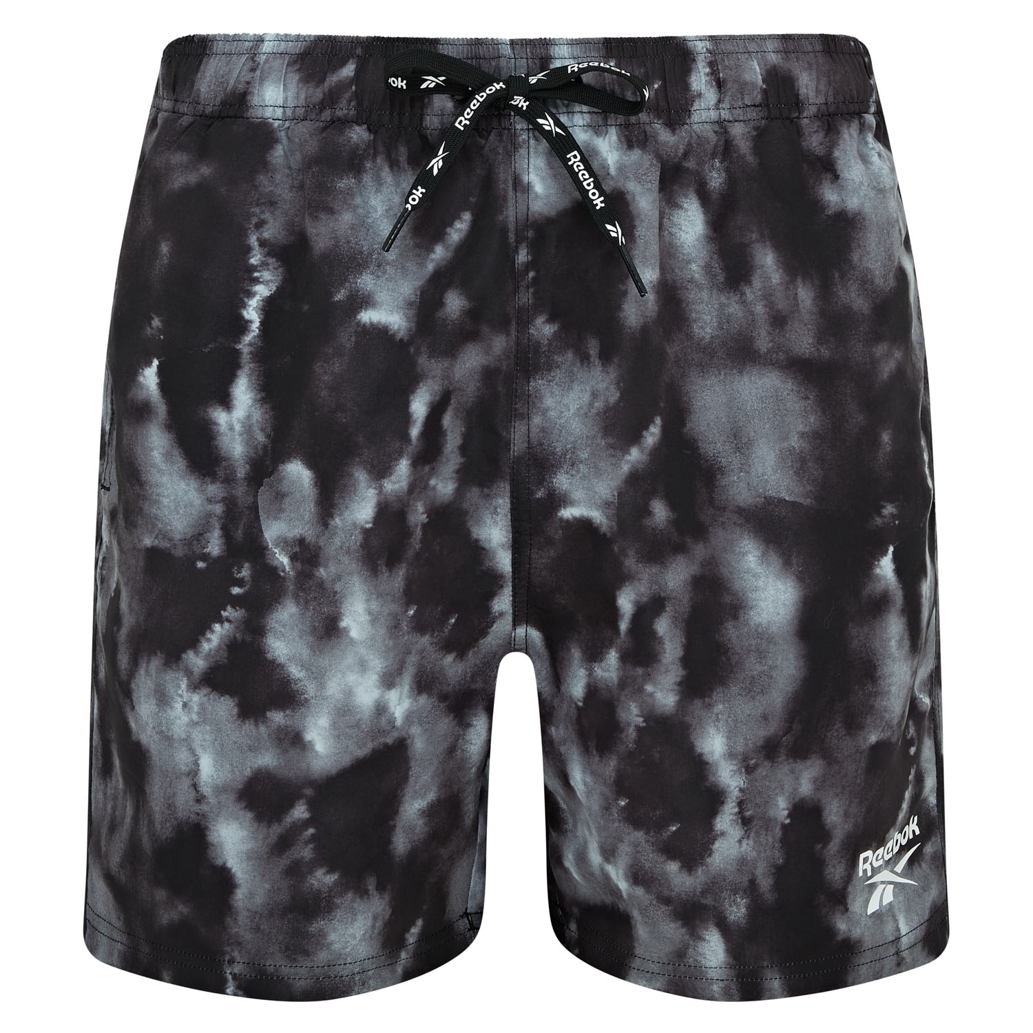 Reebok Badeshorts »Milan«, 1 Stk. mit Kordelzug und elastischem Bund, Tie-Dye-Look , schnell trocknend