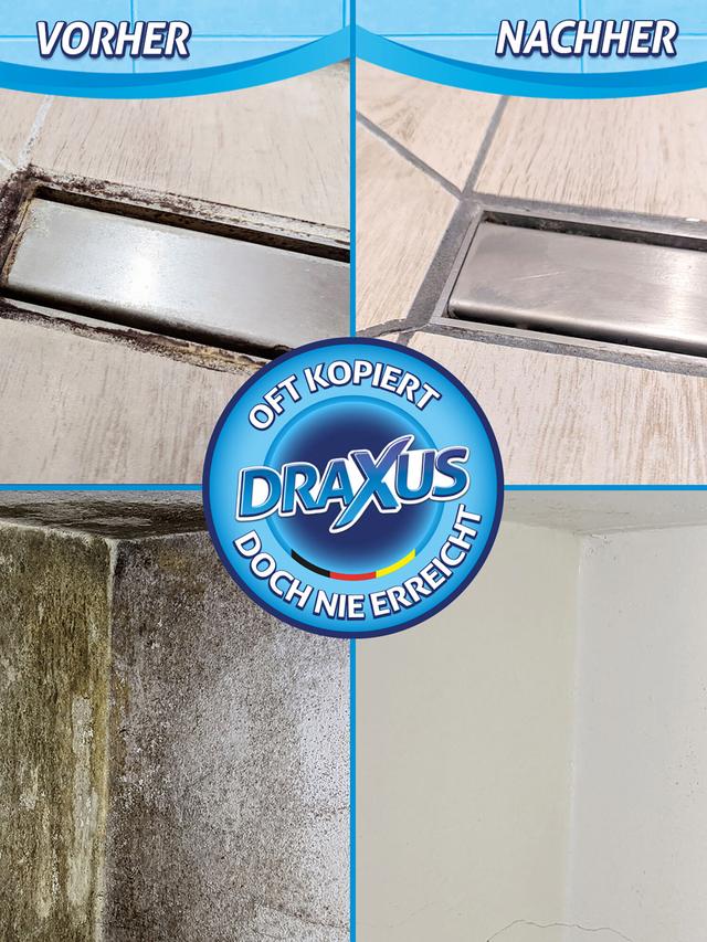 DRAXUS Schimmelentferner mit Hafteffekt, 2er-Set