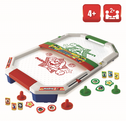 (53x33cm) Super Mario Air Hockey Tischspiel (7361) Lizenziert