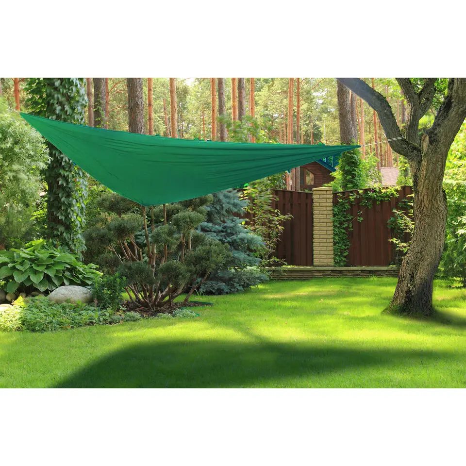 Hesperide Schaduwdoek Curacao - driehoekig - mint groen - 2 x 2 m