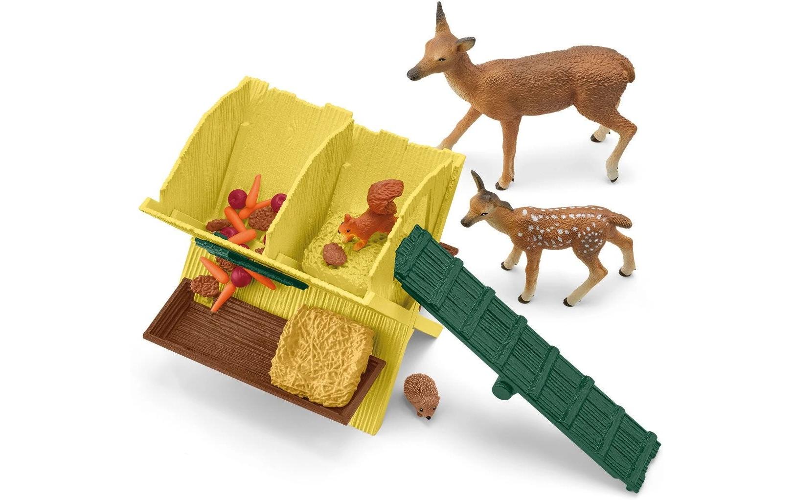 Spielfigurenset Farm World Fütterung der WaldtiereSpielset mit 39 Teilen