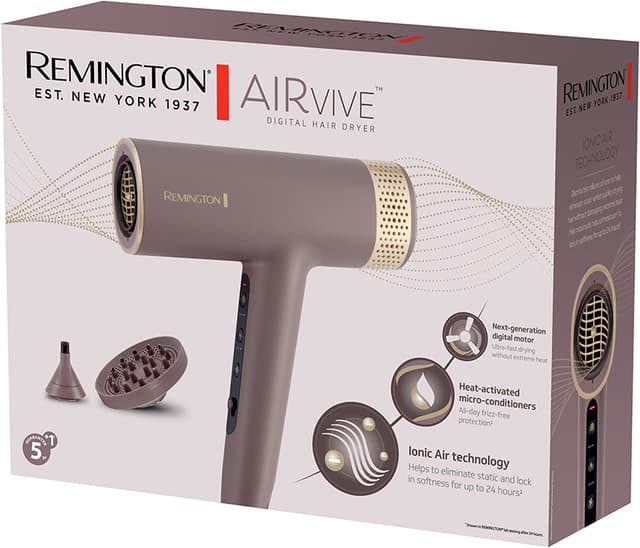 Remington AIRvive hårtørrer EC8930 (lilla)