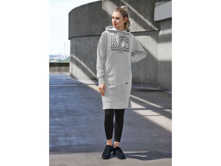 by Jette Sport dames sweaterjurk met katoen